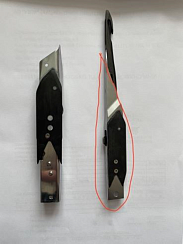 Верхний корпус левой рапиры (Picanol Бельгия)